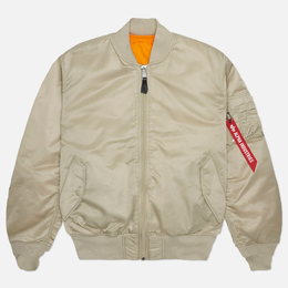 Alpha Industries: Бежевая куртка 