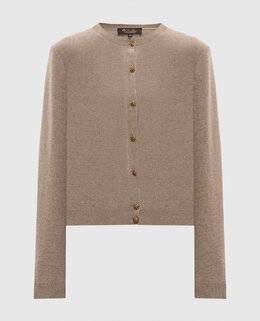 Loro Piana: Бежеві кардигани 
