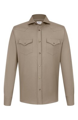 Brunello Cucinelli: Хлопковая рубашка 