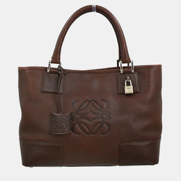 Loewe: Коричневая сумка-шоппер 
