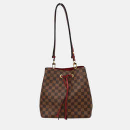 Louis Vuitton: Коричневая сумка 