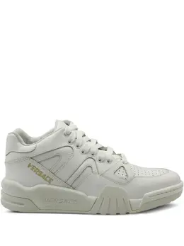 Versace Pre-Owned: Белые кроссовки 