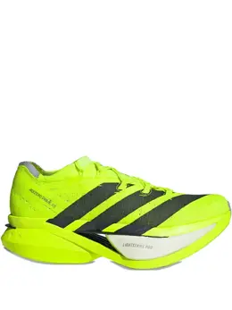 adidas: Зелёные кроссовки  Adizero