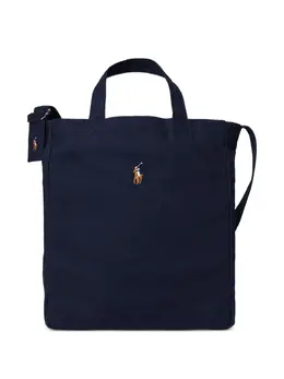 Polo Ralph Lauren: Синяя сумка-шоппер 