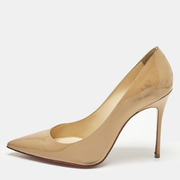 Christian Louboutin: Бежевые туфли 