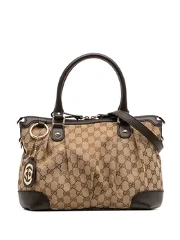 Gucci Pre-Owned: Коричневая сумка 
