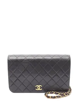 CHANEL Pre-Owned: Чёрная сумка 
