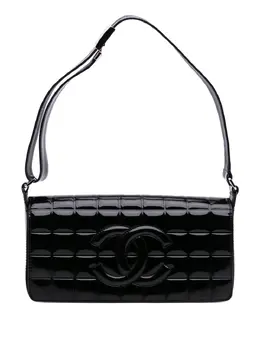 CHANEL Pre-Owned: Чёрная сумка 