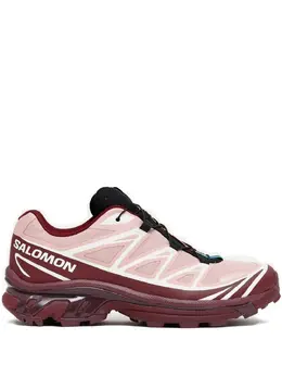Salomon: Розовые кроссовки 