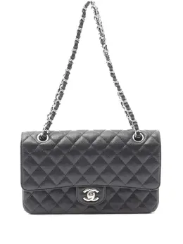 CHANEL Pre-Owned: Чёрная сумка 