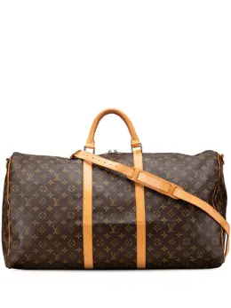 Louis Vuitton Pre-Owned: Коричневая дорожная сумка 