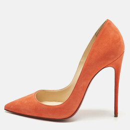 Christian Louboutin: Оранжевые туфли  So Kate