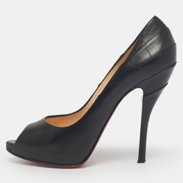 Christian Louboutin: Чорні босоніжки 