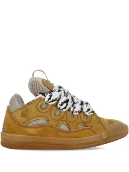 Lanvin: Золотые кроссовки  Curb