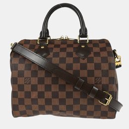 Louis Vuitton: Коричневая сумка  Speedy