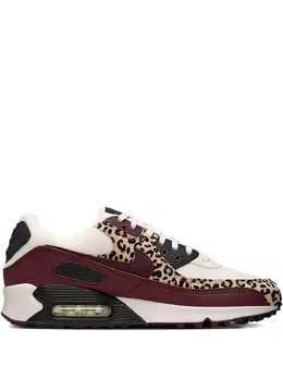 Nike: Бордовые кроссовки  Air Max 90