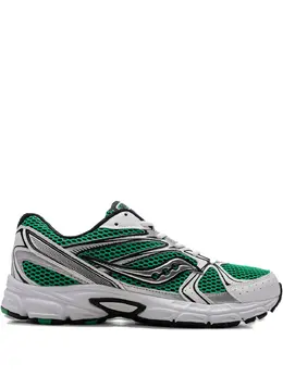 Saucony: Зелёные кроссовки 