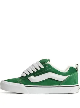 Vans: Зелёные кроссовки 