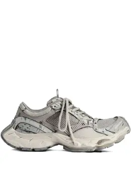 Balenciaga: Светлые кроссовки 