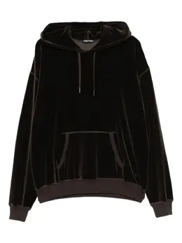 TOM FORD: Толстовка из велюра 
