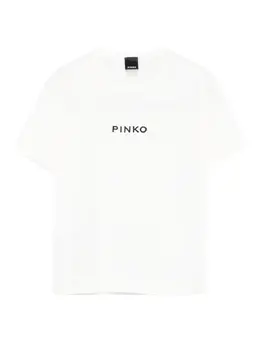 PINKO: Белая футболка 