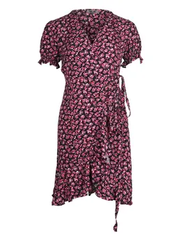 DVF Diane von Furstenberg: Платье с растительным принтом 