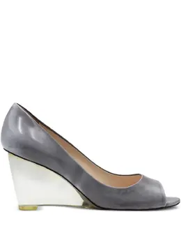 Prada Pre-Owned: Прозрачные босоножки 