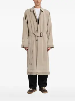 Maison Margiela: Бежевый плащ 