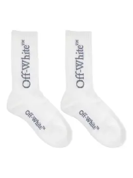 Off-White: Белые носки 