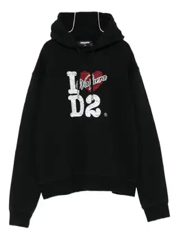 DSQUARED2: Толстовка с принтом 