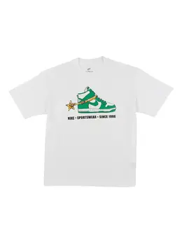Nike: Футболка  Dunk с принтом