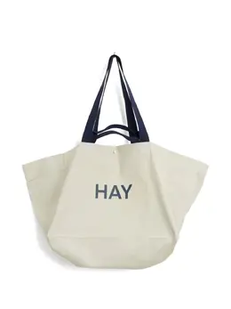 HAY: Бежевая сумка-шоппер 