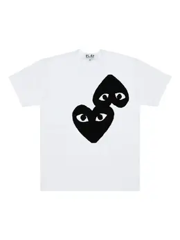 Comme Des Garçons Play: Футболка с принтом 