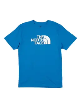 The North Face: Голубая футболка 