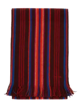 Paul Smith: Шарф  Signature Stripe в полоску