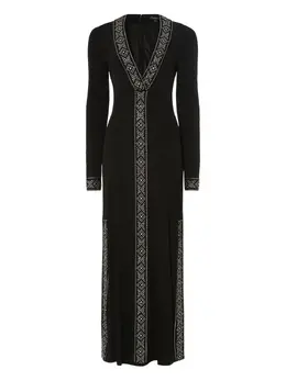 Temperley London: Платье с v-образным вырезом 