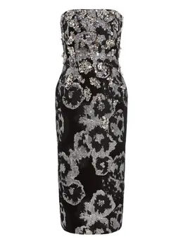 Jenny Packham: Платье с растительным принтом 