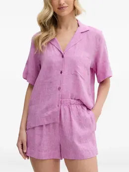 DKNY: Льняные шорты 