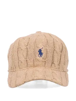 Polo Ralph Lauren: Бежевая кепка 