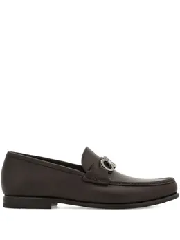 Ferragamo: Коричневые туфли  Gancini