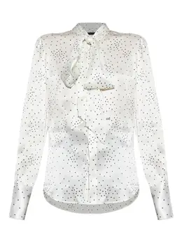 DSQUARED2: Блуза с рукавами-фонариками 