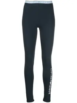 Emporio Armani: Легинсы с принтом 