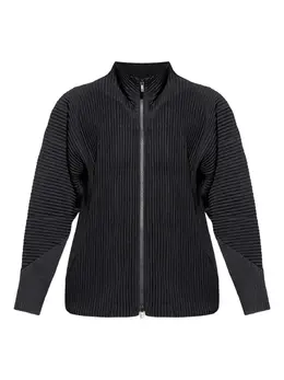 Homme Plissé Issey Miyake: Чёрная куртка 