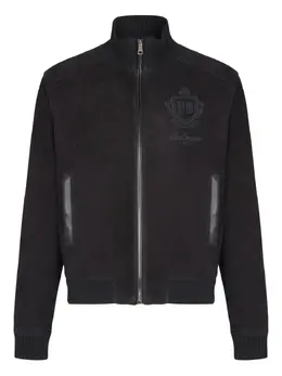 Balmain: Замшевая куртка 