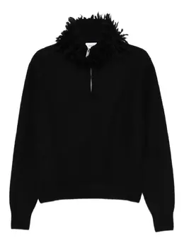 Alexander McQueen: Свитер с воротником 
