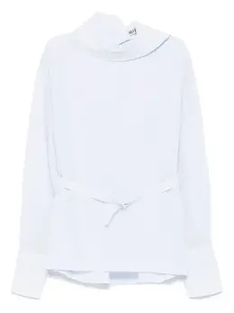 Issey Miyake: Голубая рубашка 