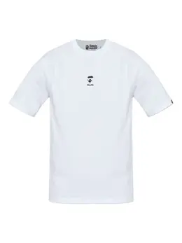 A BATHING APE®: Белая футболка 