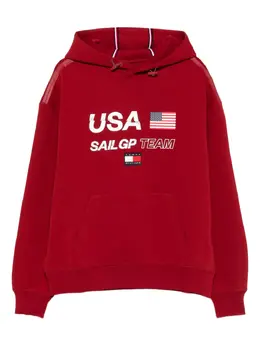 Tommy Hilfiger: Красная толстовка 