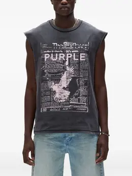 Purple Brand: Жилет с принтом 