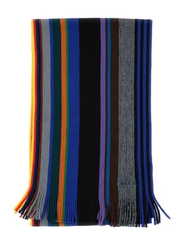 Paul Smith: Шарф  Signature Stripe в полоску